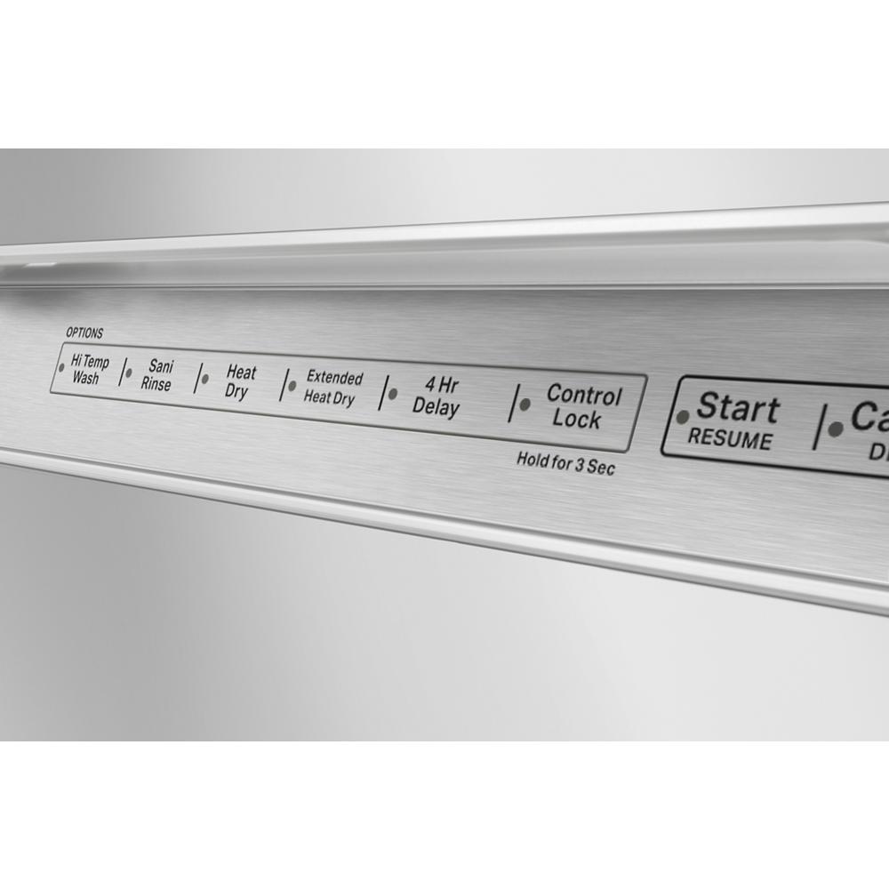 Model: KDFE204KWH | KitchenAid Third Level Utensil Rack Dishwasher with 30+ Total Wash Jets, 39 dBA