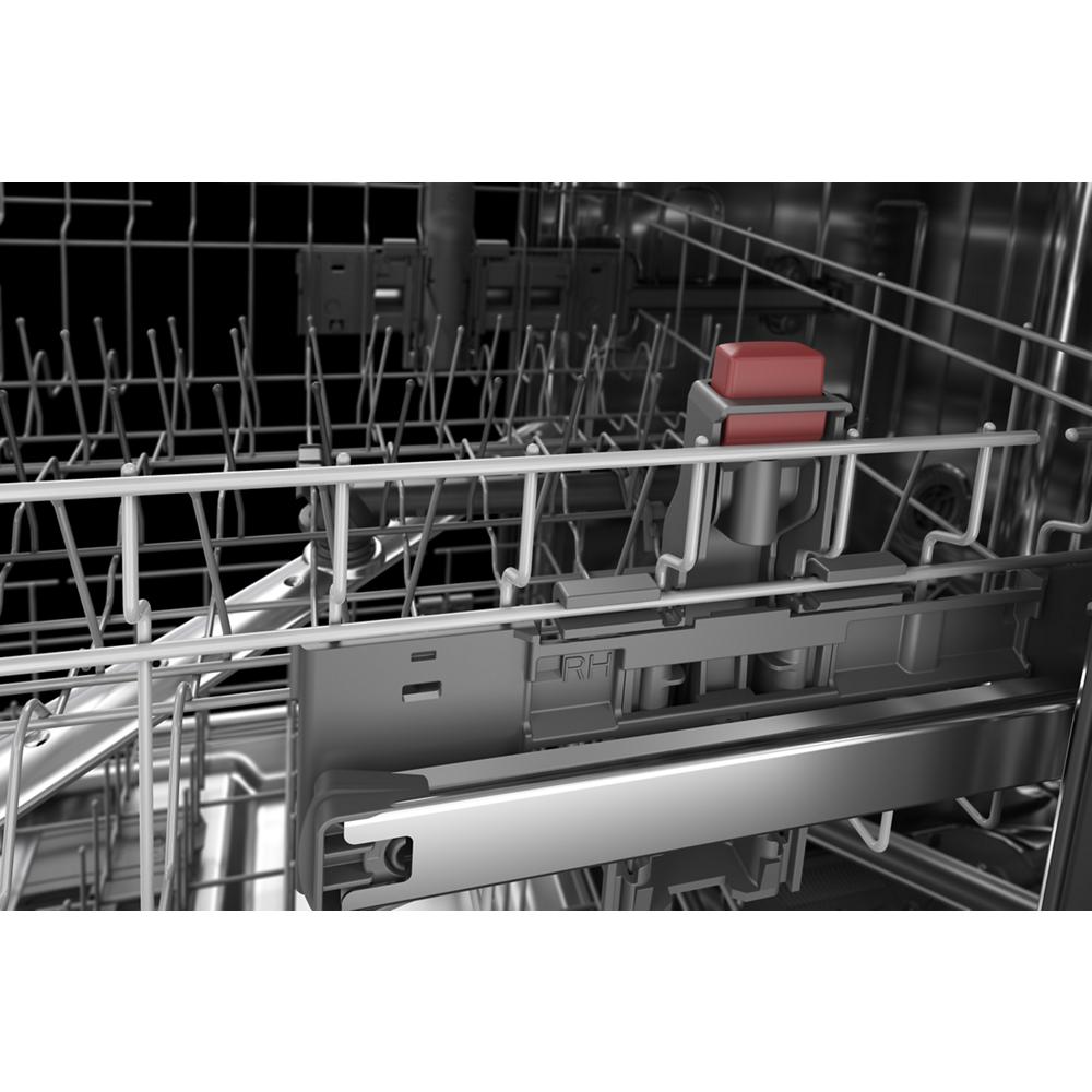 Model: KDFE204KWH | KitchenAid Third Level Utensil Rack Dishwasher with 30+ Total Wash Jets, 39 dBA