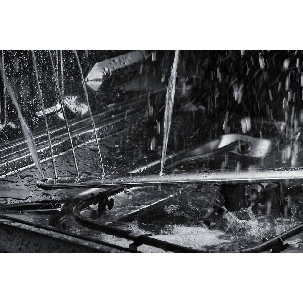 Model: KDFM404KBS | KitchenAid 360° Max Jets™ Third Rack Dishwasher with 50+ Total Wash Jets, 44 dBA
