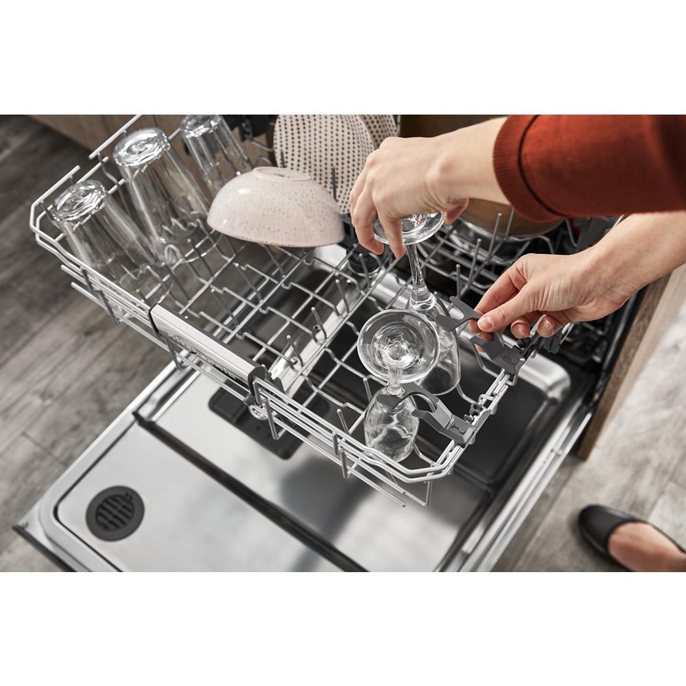 Model: KDFM404KBS | KitchenAid 360° Max Jets™ Third Rack Dishwasher with 50+ Total Wash Jets, 44 dBA