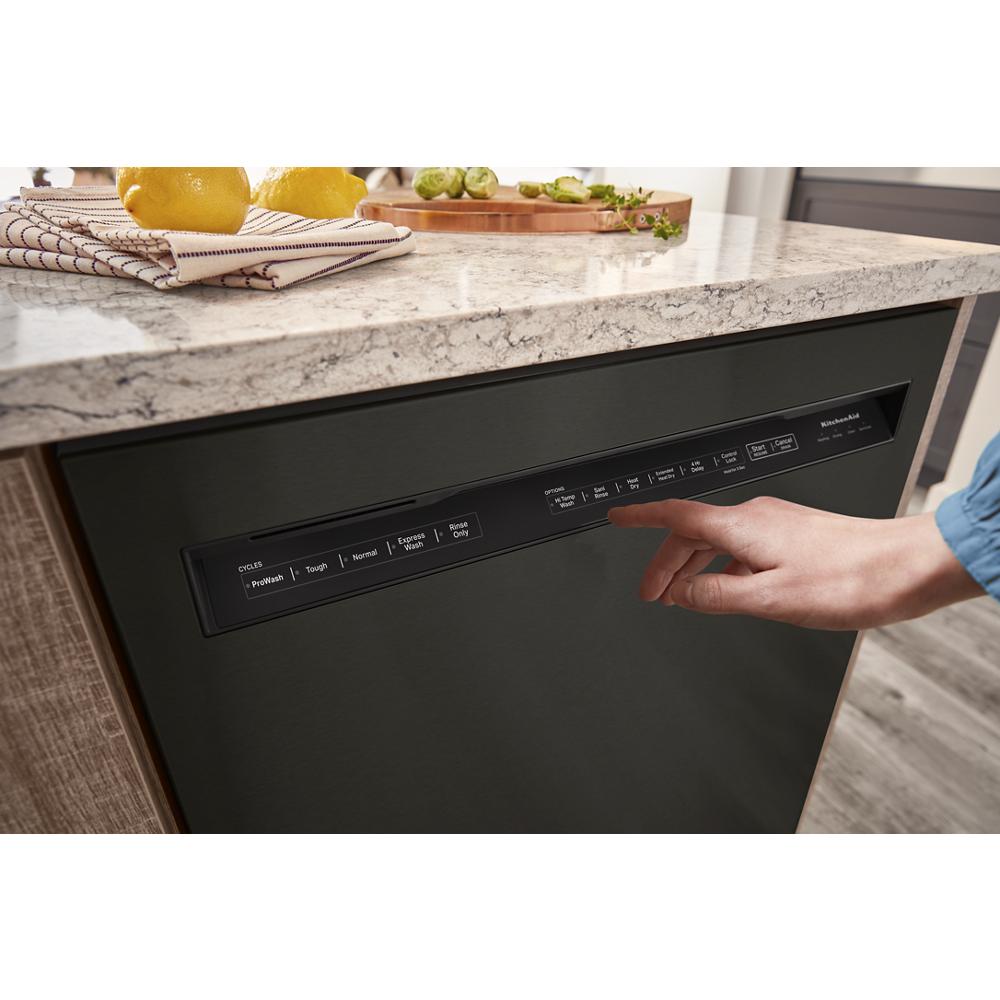 Model: KDFM404KBS | KitchenAid 360° Max Jets™ Third Rack Dishwasher with 50+ Total Wash Jets, 44 dBA
