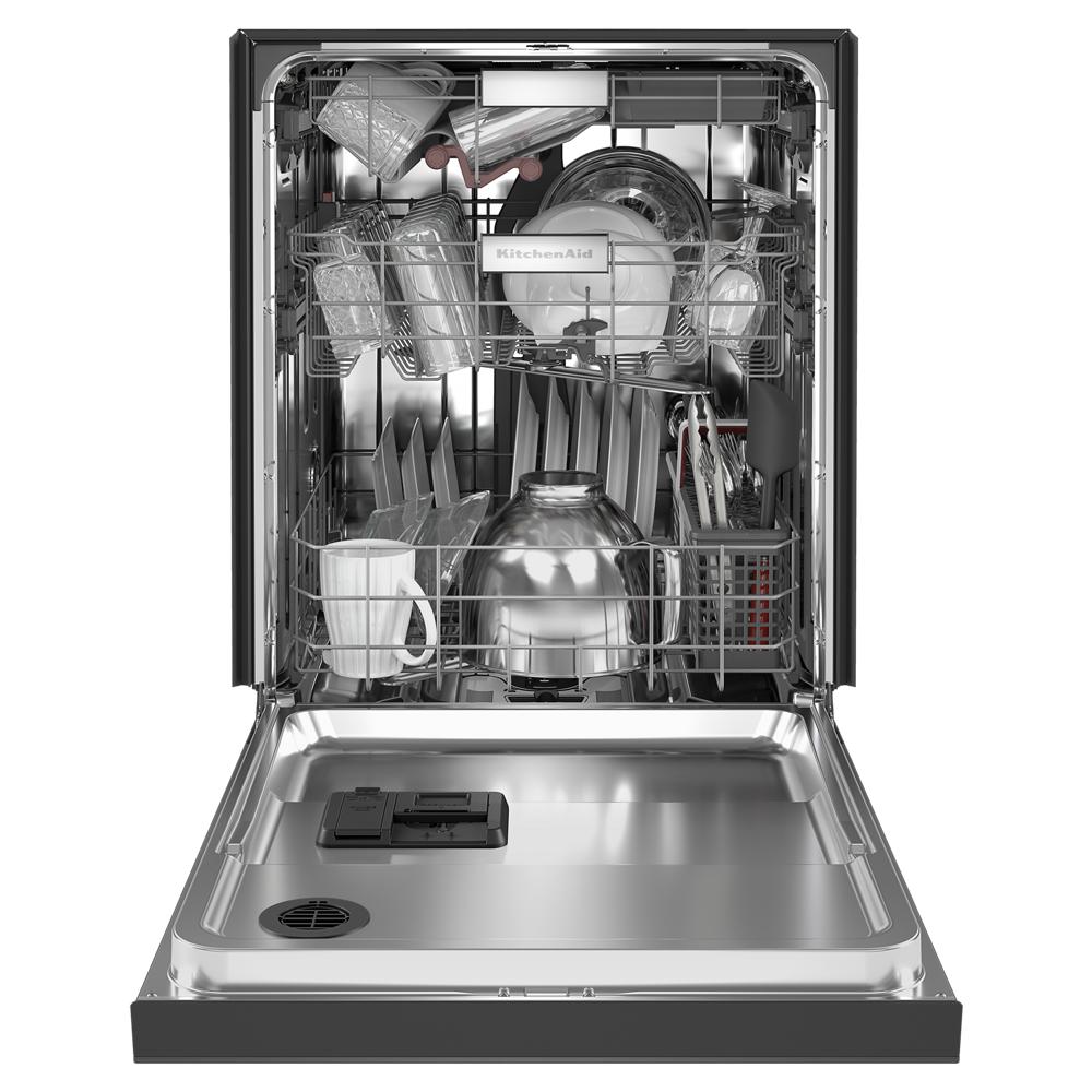 Model: KDFM404KBS | KitchenAid 360° Max Jets™ Third Rack Dishwasher with 50+ Total Wash Jets, 44 dBA