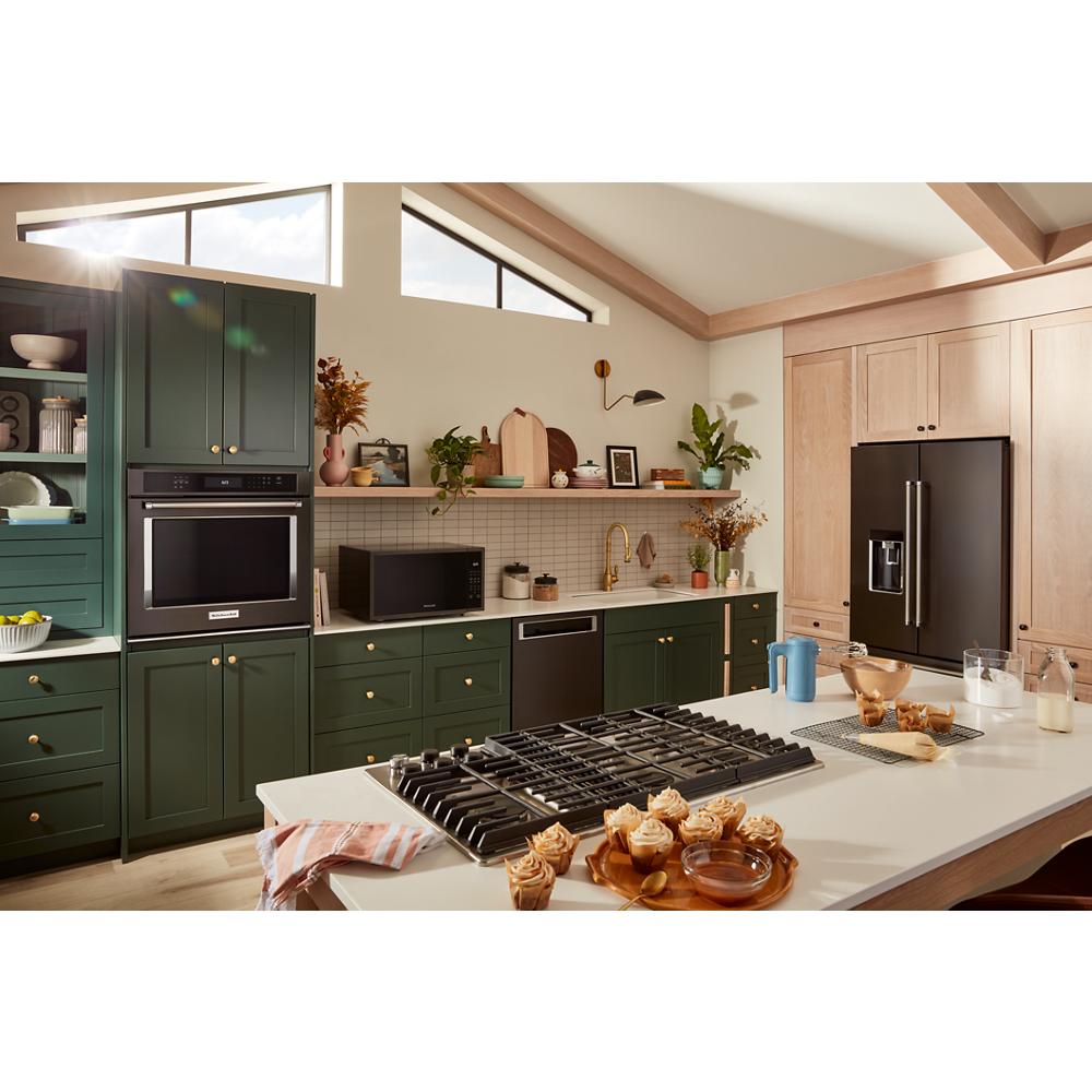 Model: KDPM604KBS | KitchenAid 360° Max Jets™ Third Rack Dishwasher with Fan-Enabled ProDry™ System, 44 dBA