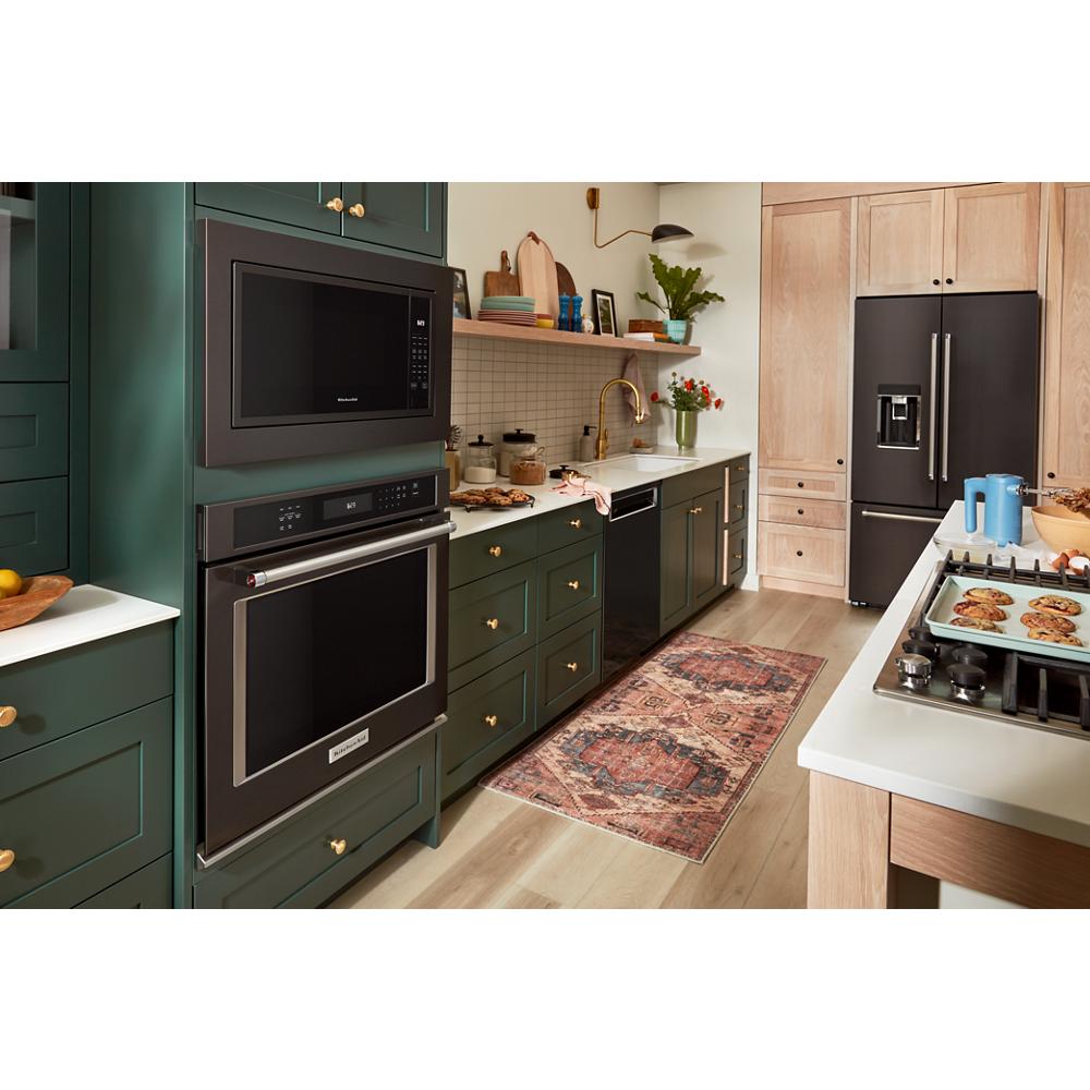 Model: KDPM604KBS | KitchenAid 360° Max Jets™ Third Rack Dishwasher with Fan-Enabled ProDry™ System, 44 dBA