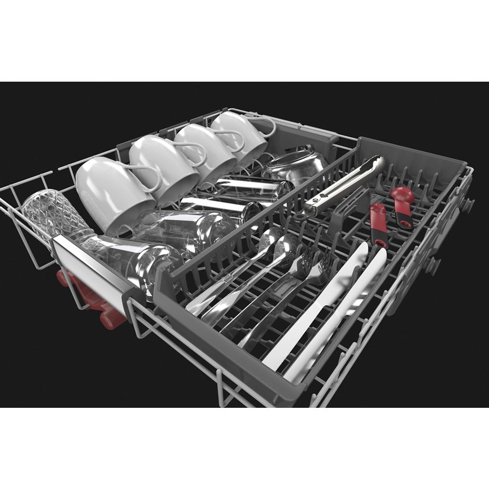 Model: KDPM704KPS | KitchenAid 360° Max Jets™ Third Rack Dishwasher with Ultra-Bright LED Lighting, 44 dBA