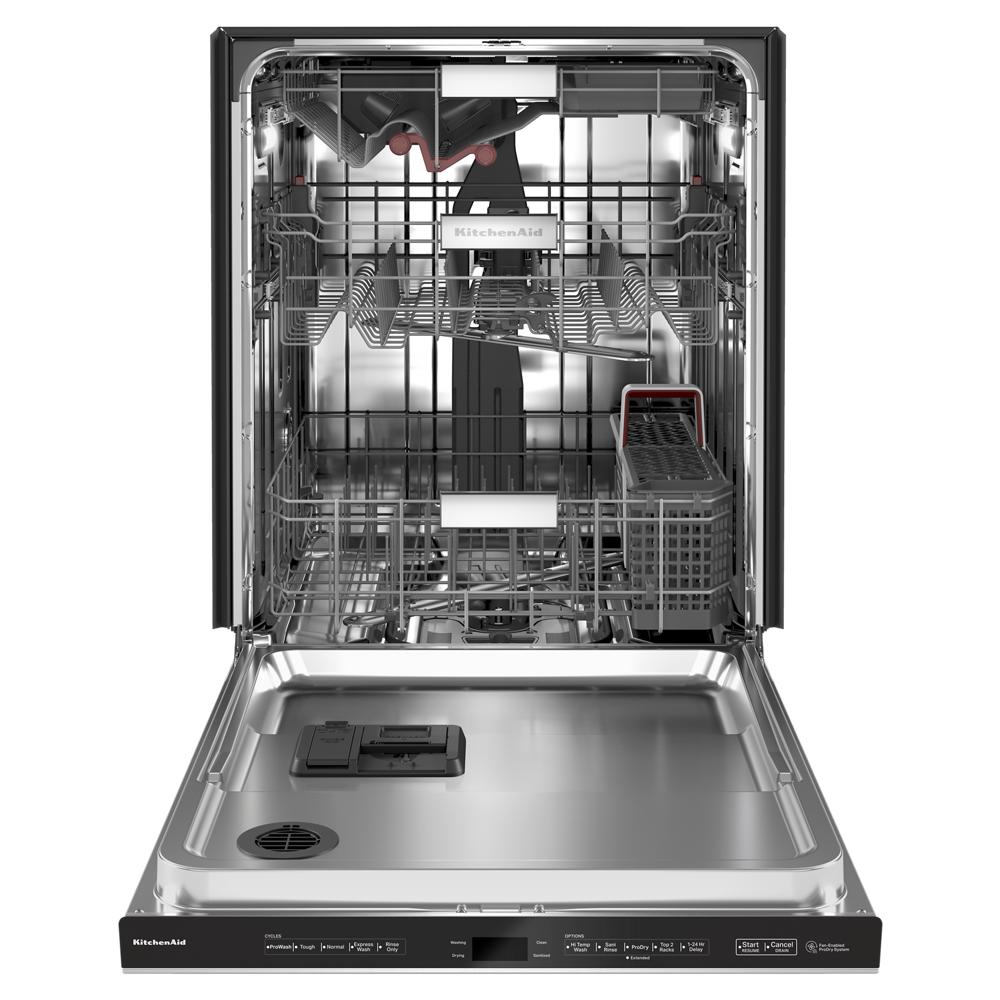 Model: KDPM704KPS | KitchenAid 360° Max Jets™ Third Rack Dishwasher with Ultra-Bright LED Lighting, 44 dBA