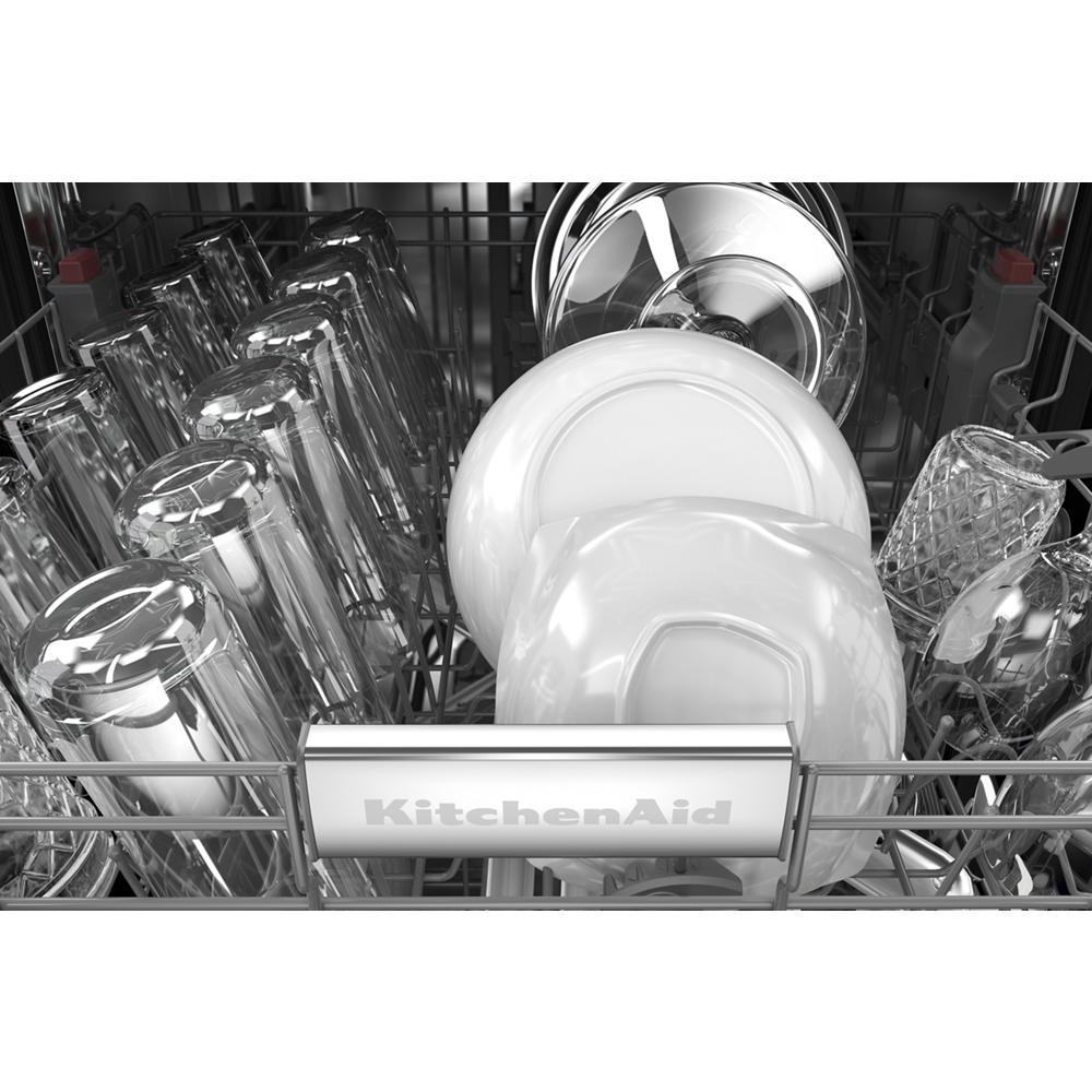 Model: KDPM704KPS | KitchenAid 360° Max Jets™ Third Rack Dishwasher with Ultra-Bright LED Lighting, 44 dBA