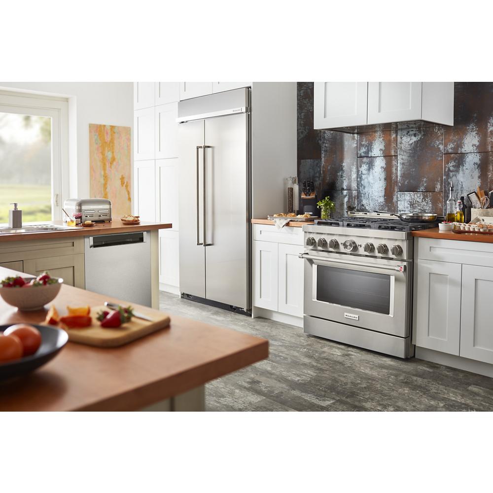 Model: KDPM704KPS | KitchenAid 360° Max Jets™ Third Rack Dishwasher with Ultra-Bright LED Lighting, 44 dBA