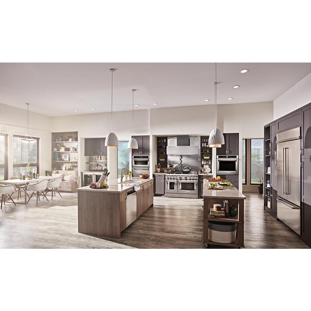 Model: KDPM704KPS | KitchenAid 360° Max Jets™ Third Rack Dishwasher with Ultra-Bright LED Lighting, 44 dBA