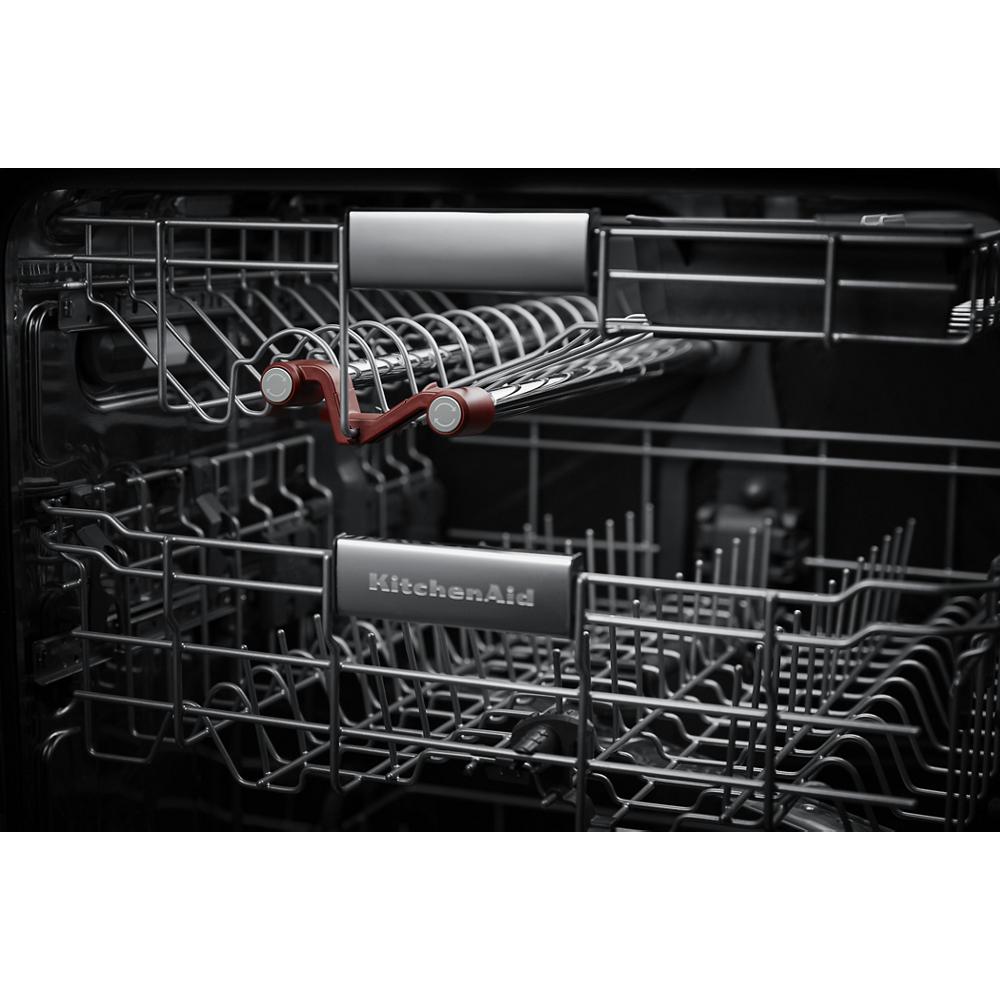 Model: KDPM804KBS | KitchenAid 360° Max Jets™ Third Rack Dishwasher with Stainless Steel Third Rack Wash Jets, 44 dBA