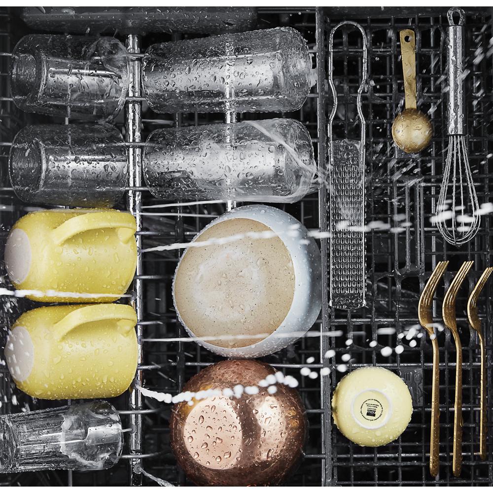 Model: KDPM804KBS | KitchenAid 360° Max Jets™ Third Rack Dishwasher with Stainless Steel Third Rack Wash Jets, 44 dBA