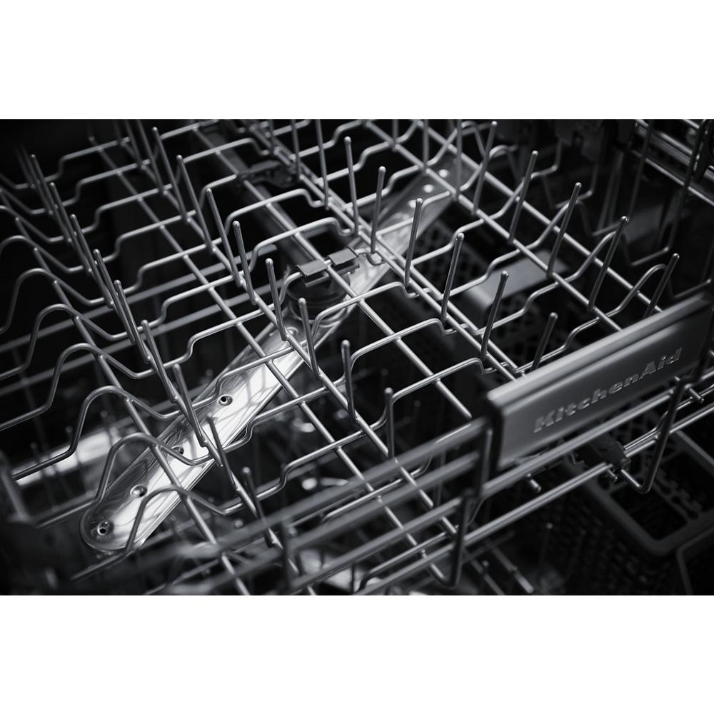 Model: KDPM804KBS | KitchenAid 360° Max Jets™ Third Rack Dishwasher with Stainless Steel Third Rack Wash Jets, 44 dBA