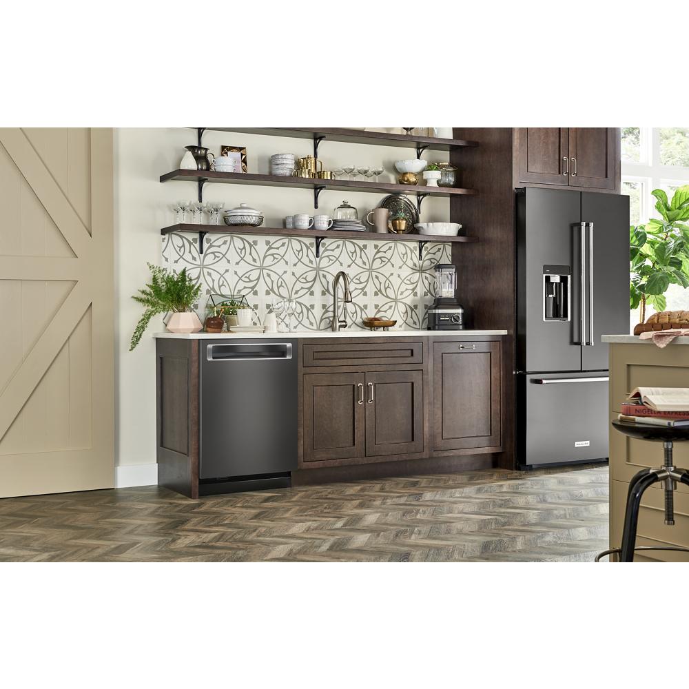 Model: KDPM804KBS | KitchenAid 360° Max Jets™ Third Rack Dishwasher with Stainless Steel Third Rack Wash Jets, 44 dBA