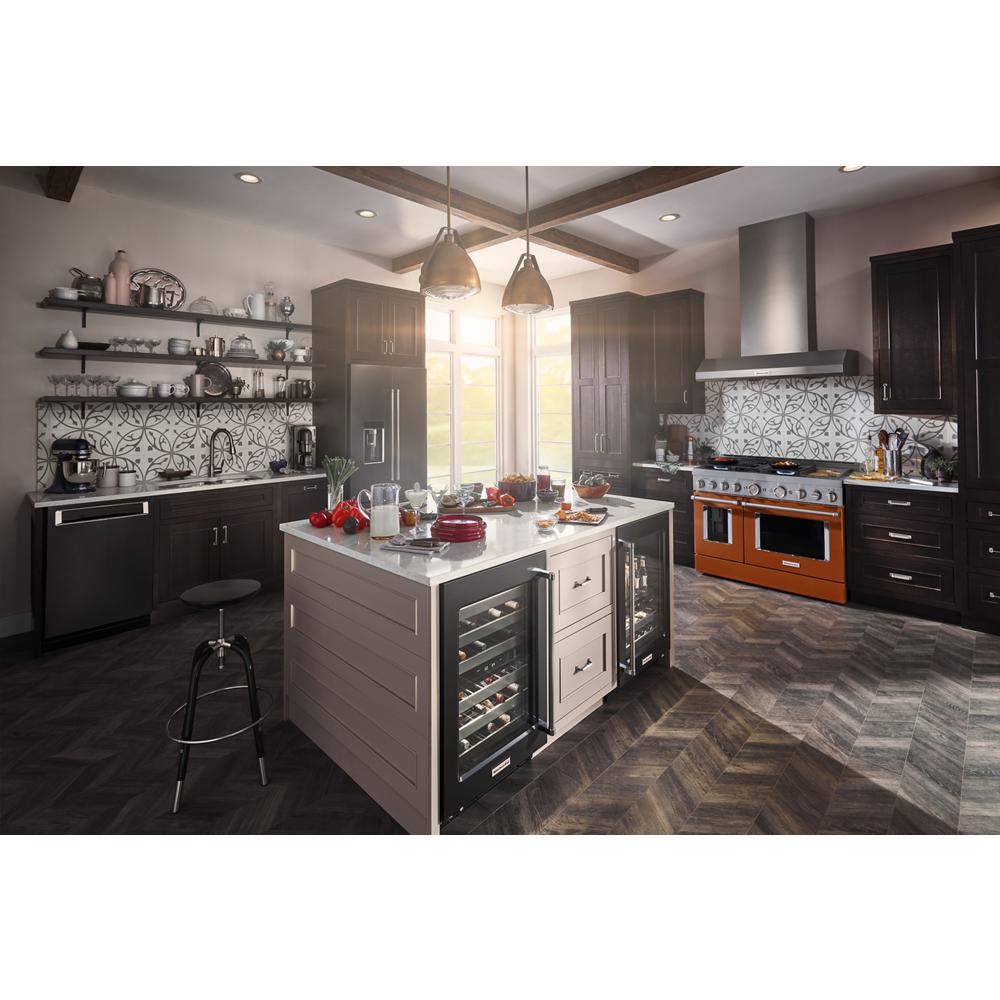 Model: KDPM804KBS | KitchenAid 360° Max Jets™ Third Rack Dishwasher with Stainless Steel Third Rack Wash Jets, 44 dBA