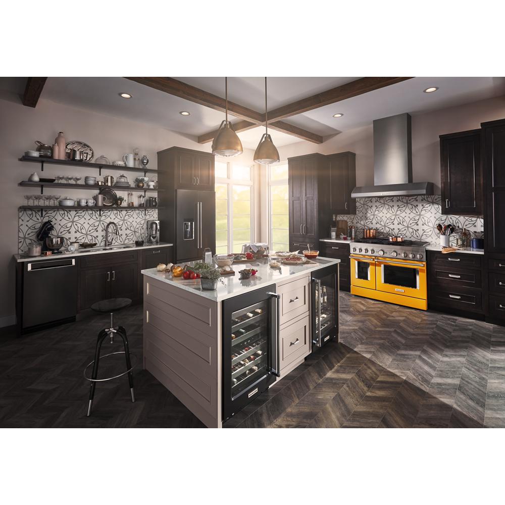 Model: KDPM804KBS | KitchenAid 360° Max Jets™ Third Rack Dishwasher with Stainless Steel Third Rack Wash Jets, 44 dBA