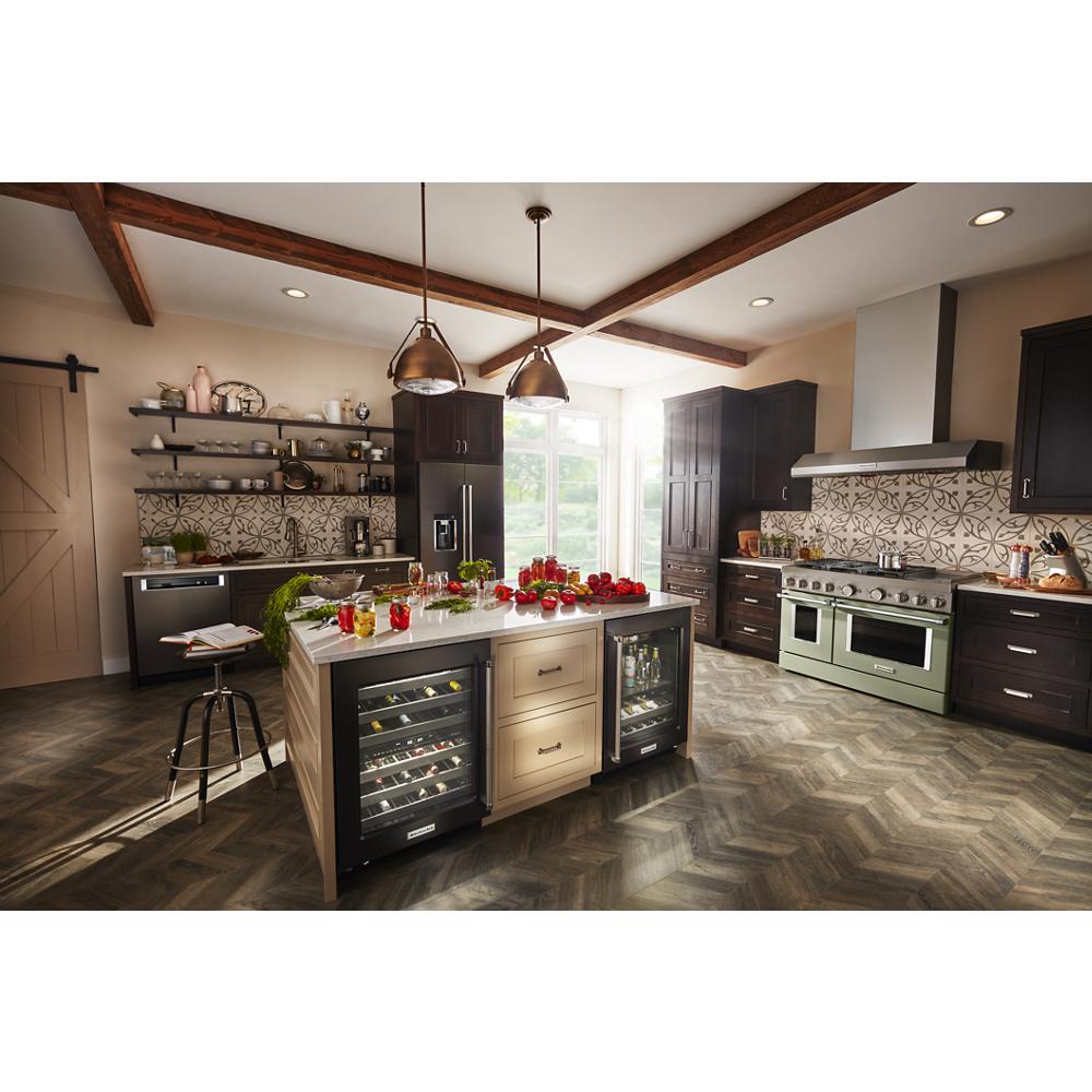 Model: KDPM804KBS | KitchenAid 360° Max Jets™ Third Rack Dishwasher with Stainless Steel Third Rack Wash Jets, 44 dBA