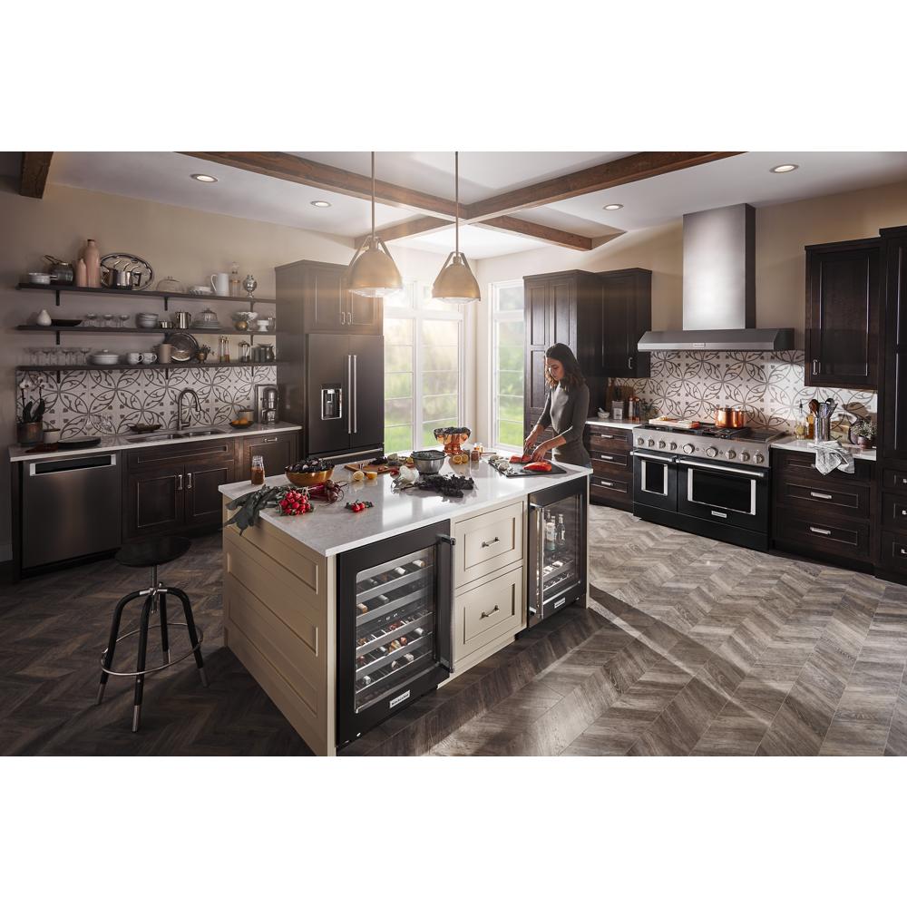 Model: KDPM804KBS | KitchenAid 360° Max Jets™ Third Rack Dishwasher with Stainless Steel Third Rack Wash Jets, 44 dBA