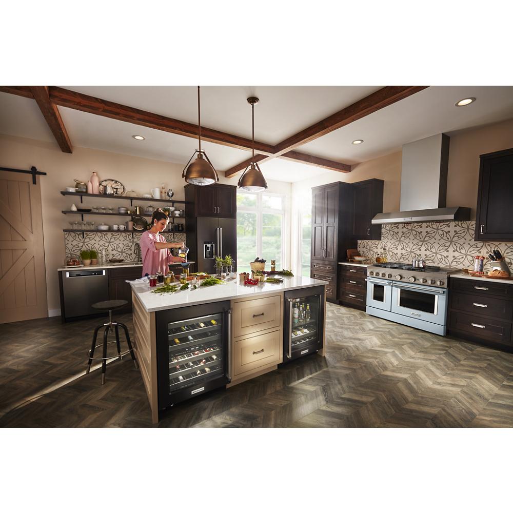 Model: KDPM804KBS | KitchenAid 360° Max Jets™ Third Rack Dishwasher with Stainless Steel Third Rack Wash Jets, 44 dBA