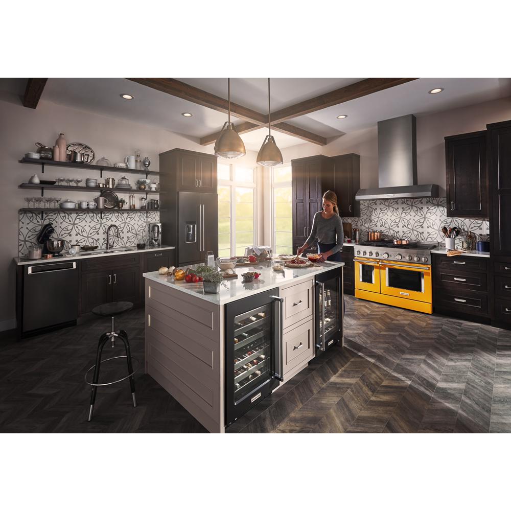 Model: KDPM804KBS | KitchenAid 360° Max Jets™ Third Rack Dishwasher with Stainless Steel Third Rack Wash Jets, 44 dBA