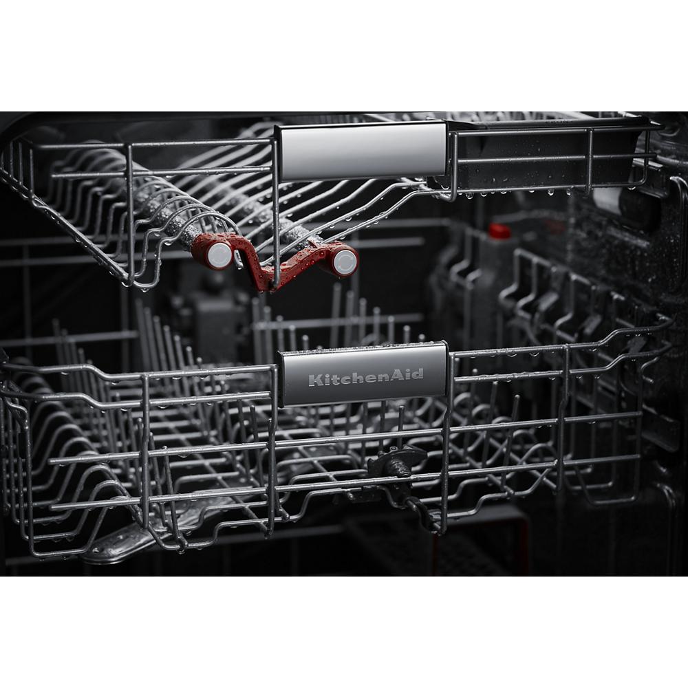 Model: KDPM804KPS | KitchenAid 360° Max Jets™ Third Rack Dishwasher with Stainless Steel Third Rack Wash Jets, 44 dBA