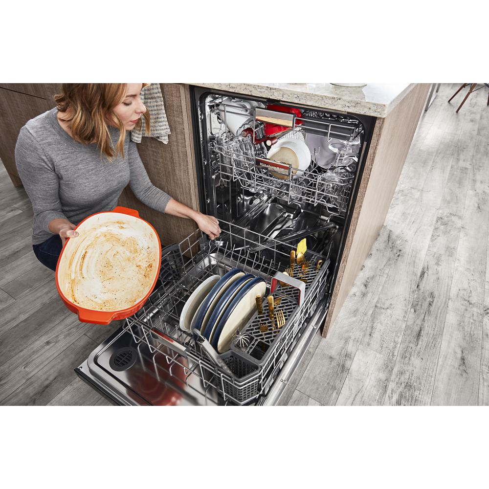 Model: KDPM804KPS | KitchenAid 360° Max Jets™ Third Rack Dishwasher with Stainless Steel Third Rack Wash Jets, 44 dBA