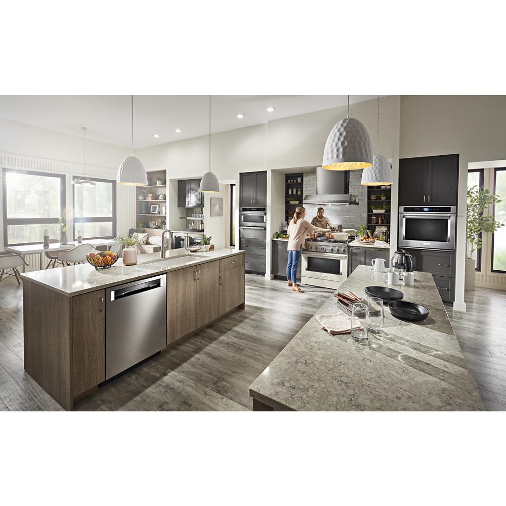 Model: KDPM804KPS | KitchenAid 360° Max Jets™ Third Rack Dishwasher with Stainless Steel Third Rack Wash Jets, 44 dBA