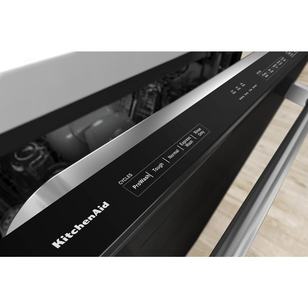 Model: KDTE204KBS | KitchenAid Third Level Utensil Rack Dishwasher with 30+ Total Wash Jets, 39 dBA