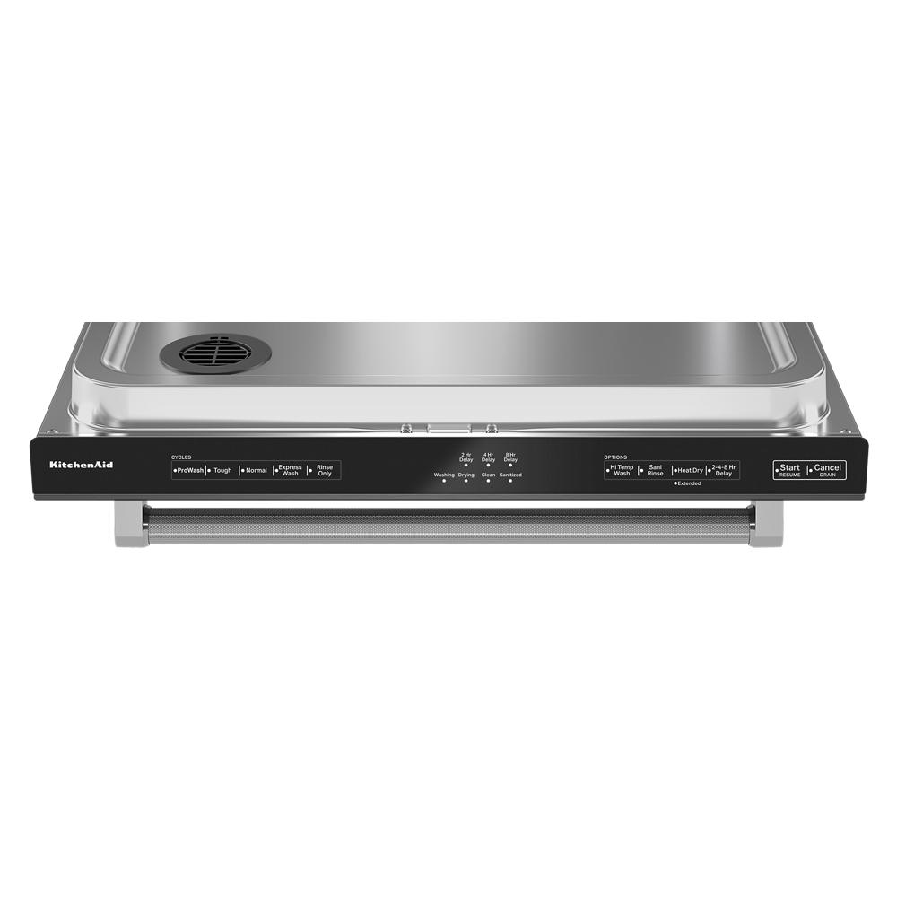 Model: KDTM404KBS | KitchenAid 360° Max Jets™ Third Rack Dishwasher with 50+ Total Wash Jets, 44 dBA