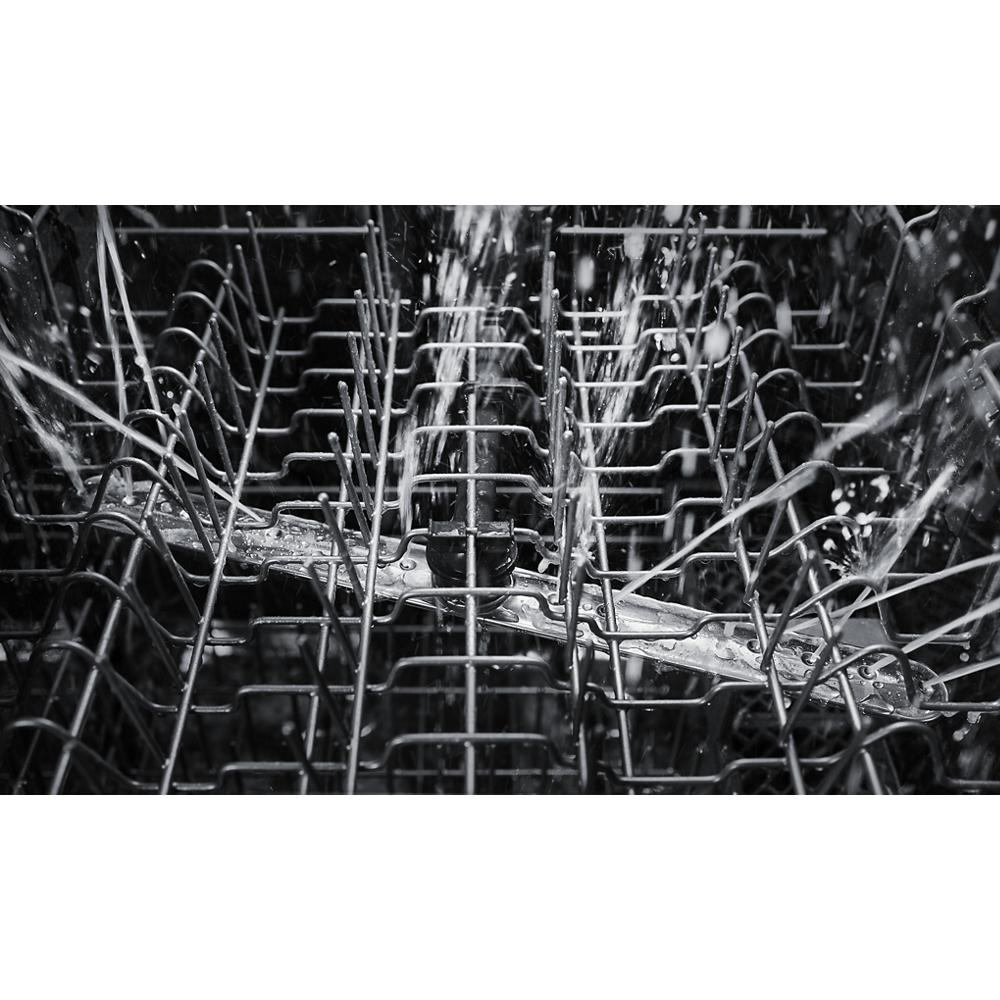 Model: KDTM404KBS | KitchenAid 360° Max Jets™ Third Rack Dishwasher with 50+ Total Wash Jets, 44 dBA