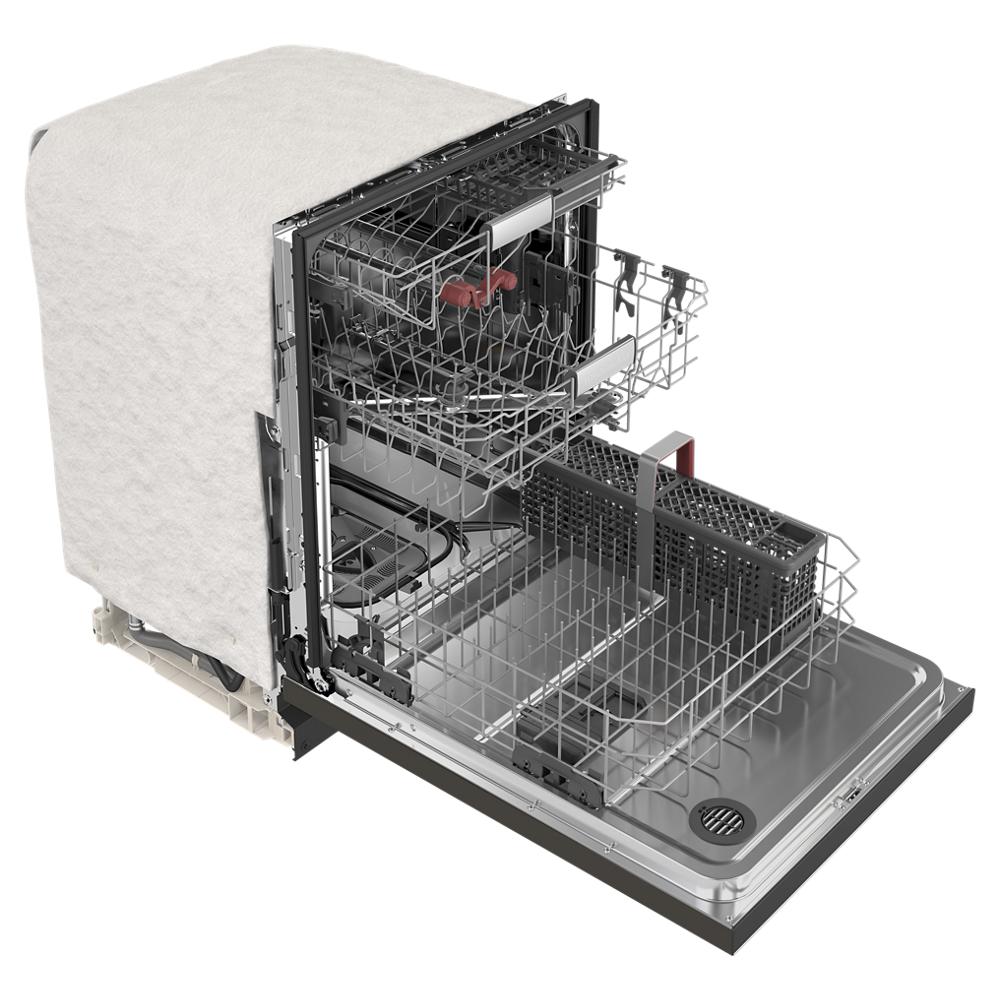 Model: KDTM404KBS | KitchenAid 360° Max Jets™ Third Rack Dishwasher with 50+ Total Wash Jets, 44 dBA