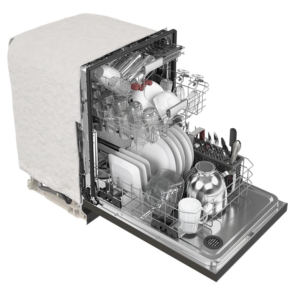 Model: KDTM404KBS | KitchenAid 360° Max Jets™ Third Rack Dishwasher with 50+ Total Wash Jets, 44 dBA
