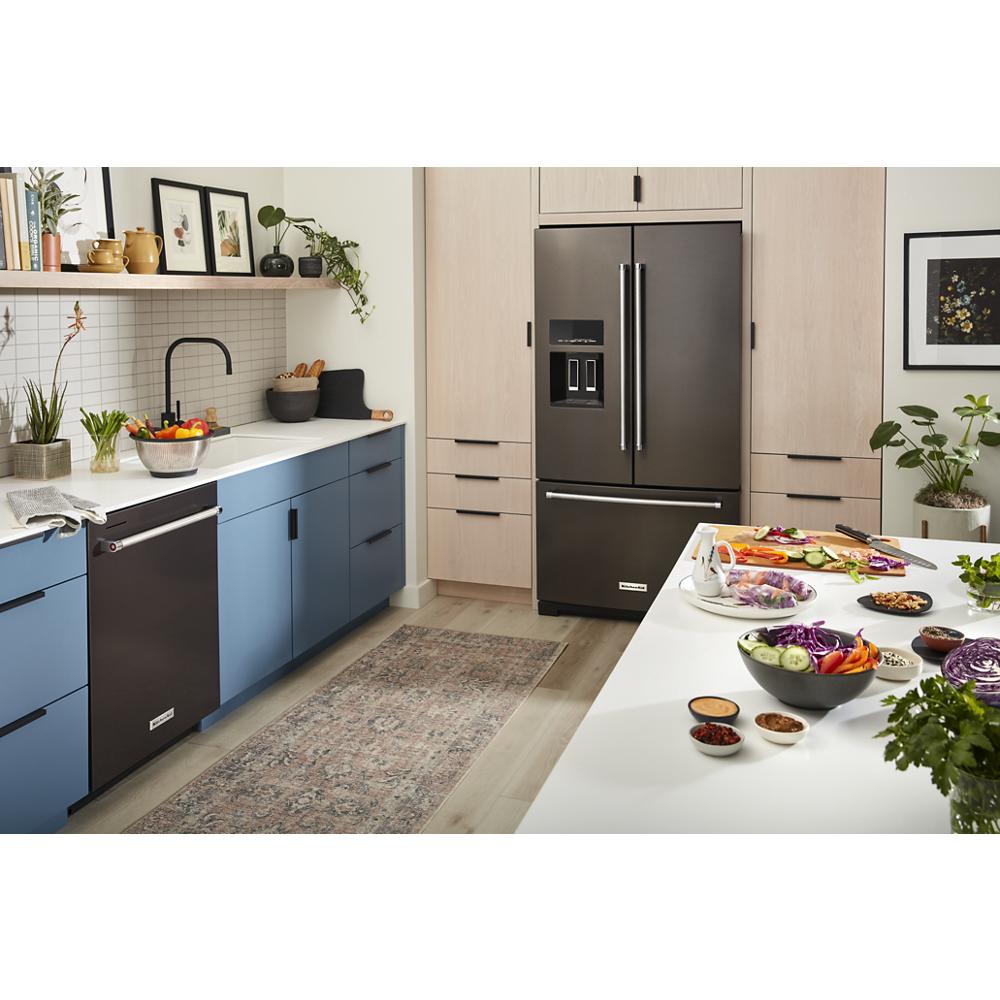 Model: KDTM404KBS | KitchenAid 360° Max Jets™ Third Rack Dishwasher with 50+ Total Wash Jets, 44 dBA