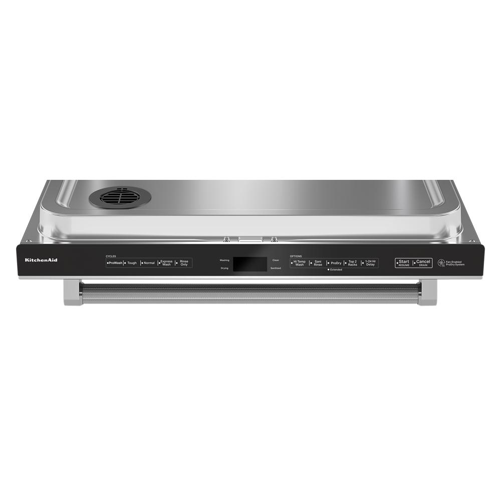 Model: KDTM804KPS | KitchenAid 360° Max Jets™ Third Rack Dishwasher with Stainless Steel Third Rack Wash Jets, 44 dBA