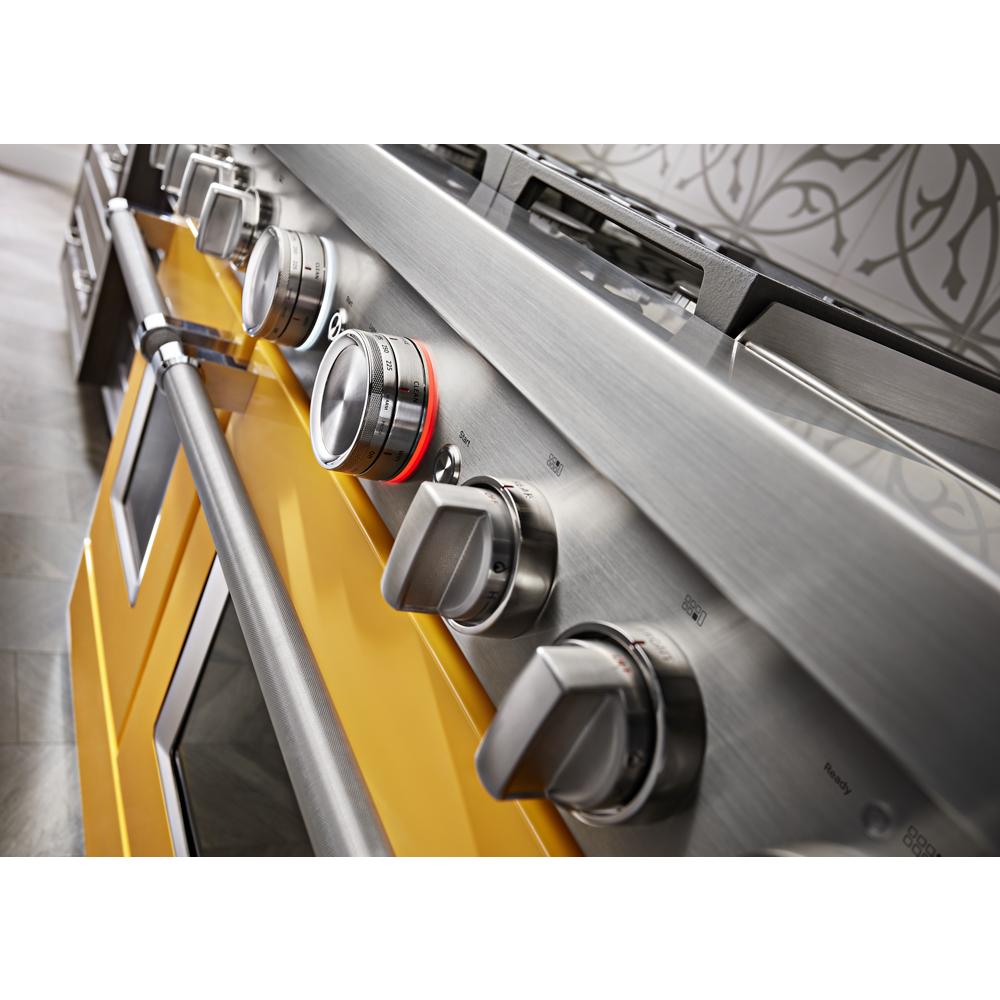 Model: KFDC558JYP | KitchenAid KitchenAid® 48'' Smart Commercial-Style Dual Fuel Range with Griddle
