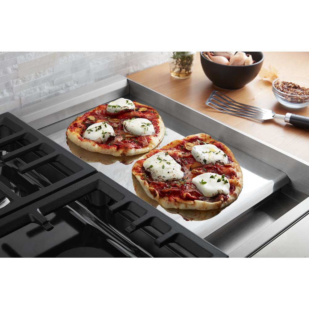 Model: KFDC558JYP | KitchenAid KitchenAid® 48'' Smart Commercial-Style Dual Fuel Range with Griddle