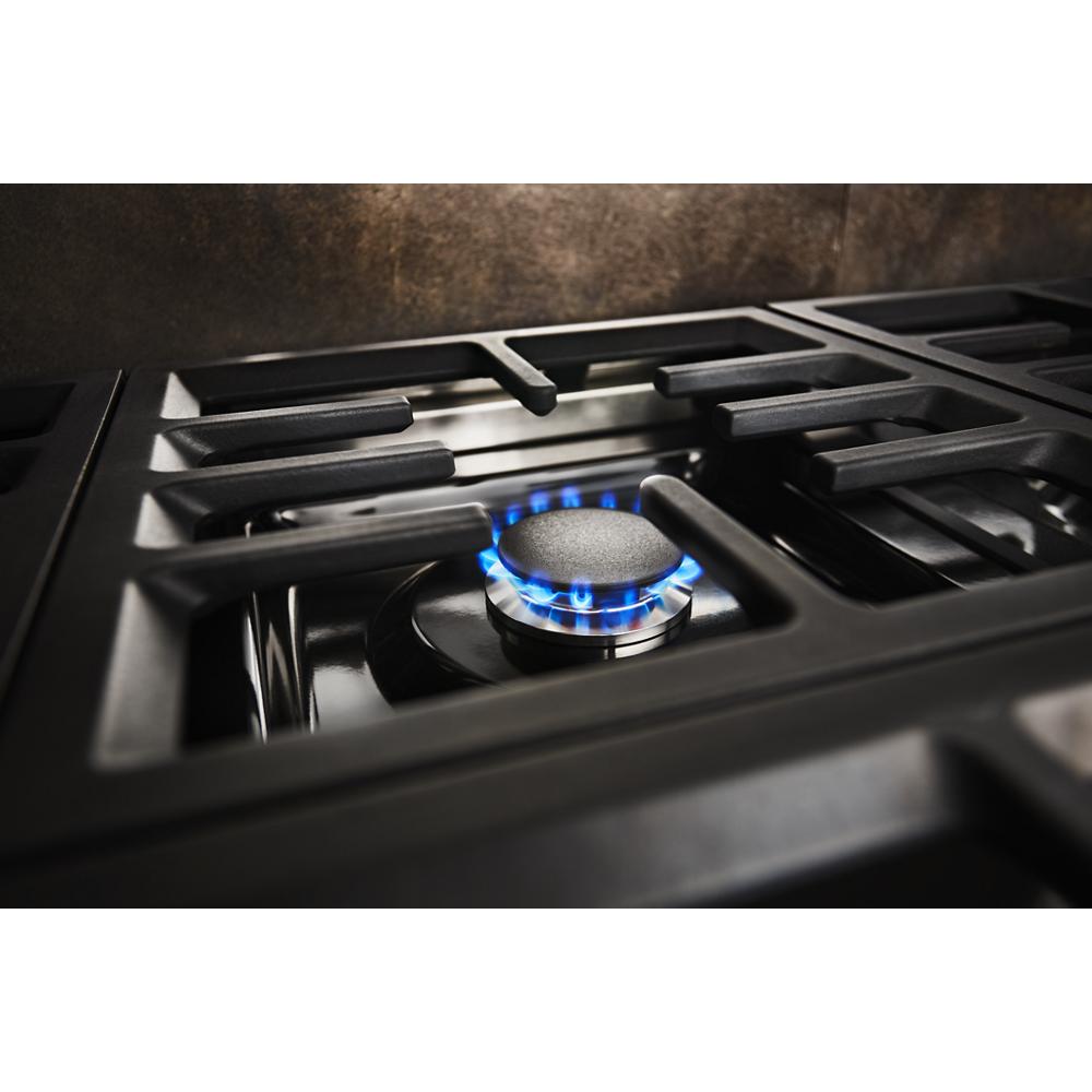Model: KFDC558JYP | KitchenAid KitchenAid® 48'' Smart Commercial-Style Dual Fuel Range with Griddle