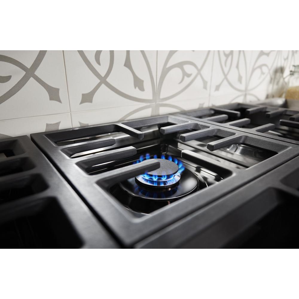 Model: KFDC558JYP | KitchenAid KitchenAid® 48'' Smart Commercial-Style Dual Fuel Range with Griddle
