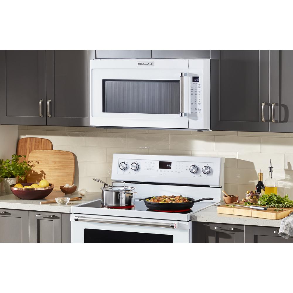 Model: KFEG500EWH-3 | KitchenAid 30-Inch 5-Element Electric Convection Range