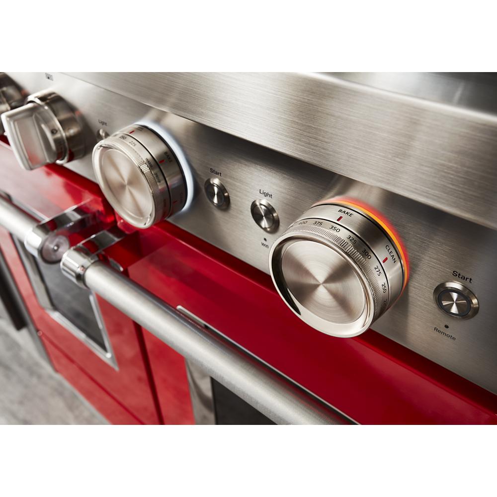 Model: KFGC558JPA | KitchenAid KitchenAid® 48'' Smart Commercial-Style Gas Range with Griddle