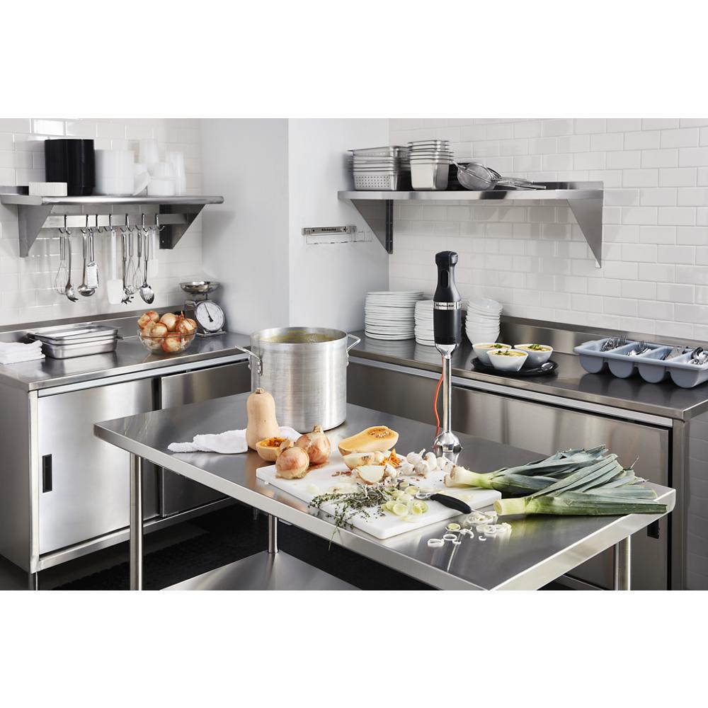Model: KHBC312OB | KitchenAid 300 Series NSF® Certified Commercial Immersion Blender with 12" Blending Arm