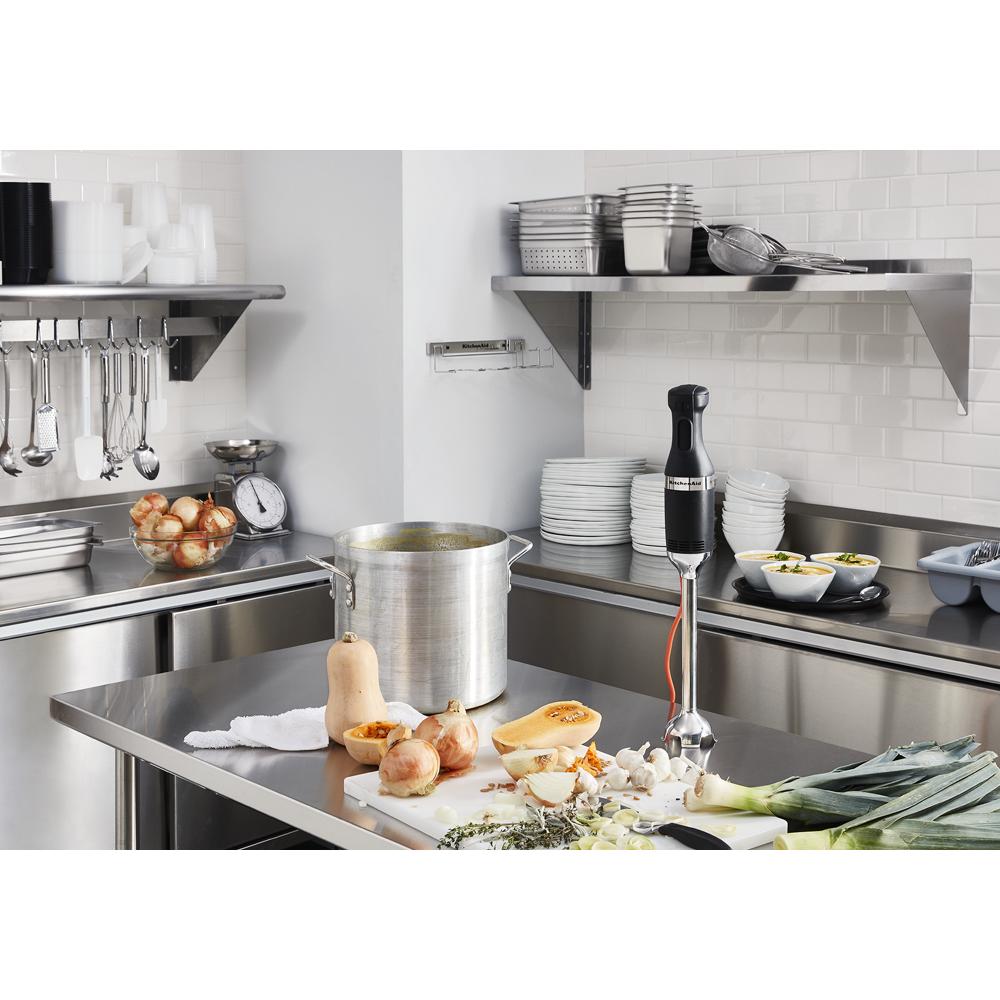 Model: KHBC312OB | KitchenAid 300 Series NSF® Certified Commercial Immersion Blender with 12" Blending Arm