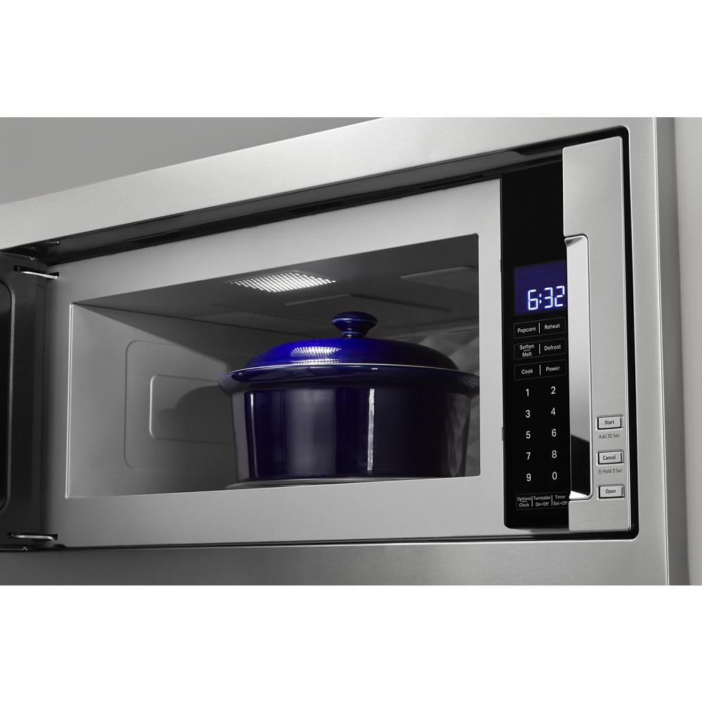 KMBT5011KSS by KitchenAid - 1000 Watt Built-In Low Profile Microwave with  Slim Trim Kit