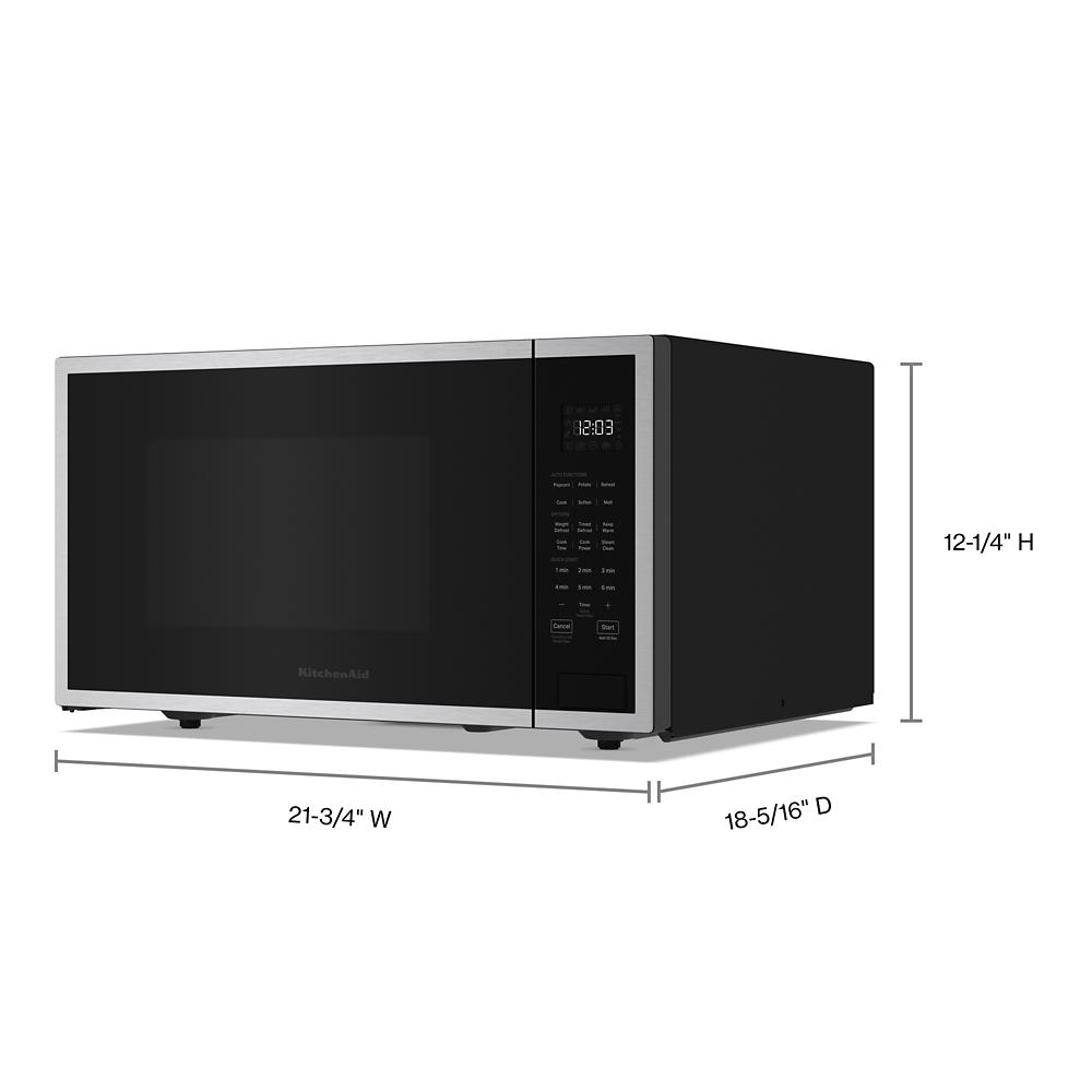Model: KMCS122PPS | KitchenAid KitchenAid® 1.6 Cu. Ft. Countertop Microwave with Auto Functions
