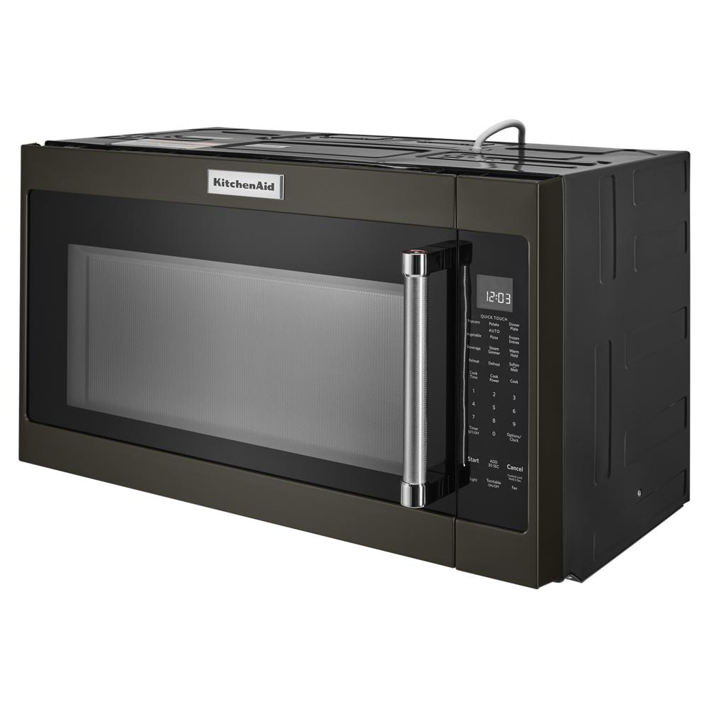 Model: KMHS120EBS | KitchenAid 30" 1000-Watt Microwave Hood Combination