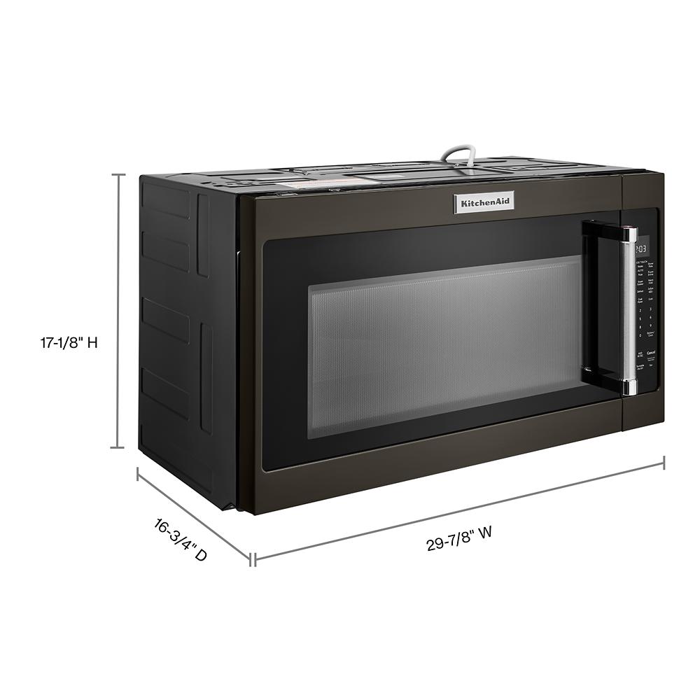 Model: KMHS120EBS | KitchenAid 30" 1000-Watt Microwave Hood Combination