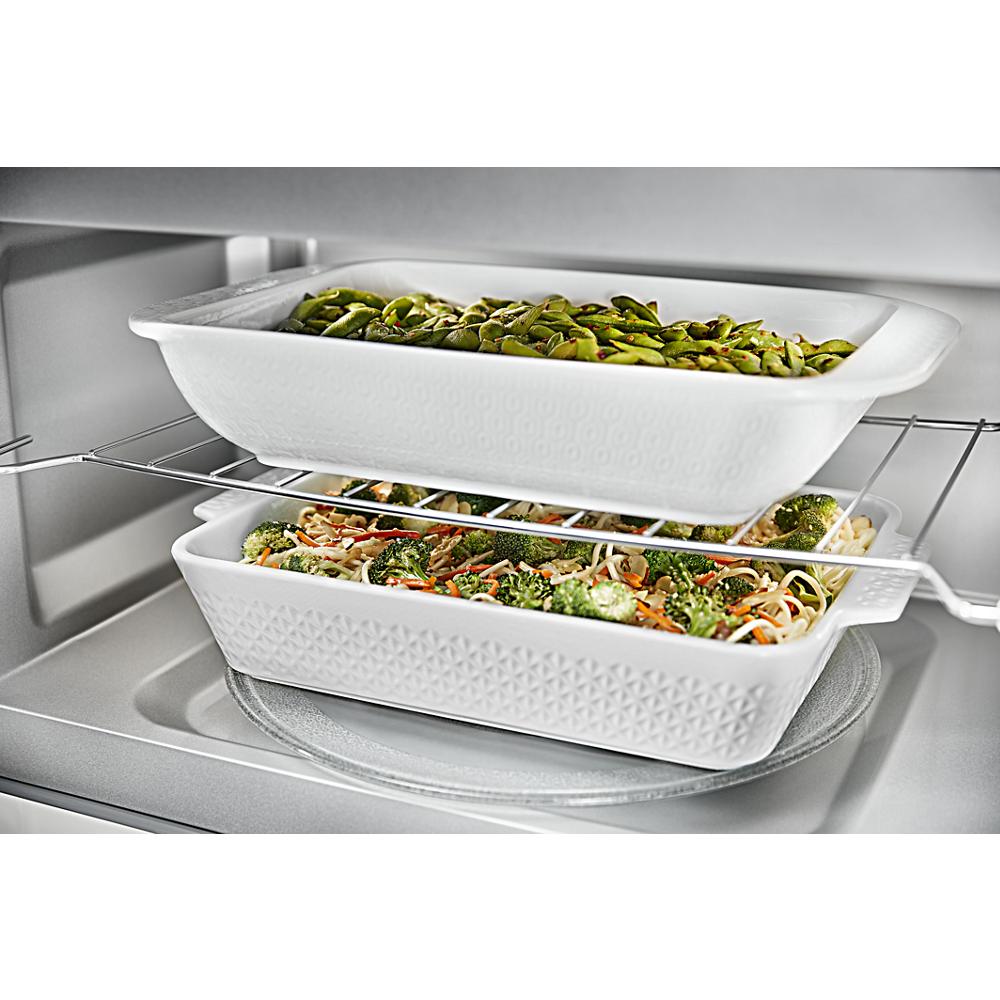 Model: KMHS120EBS | KitchenAid 30" 1000-Watt Microwave Hood Combination