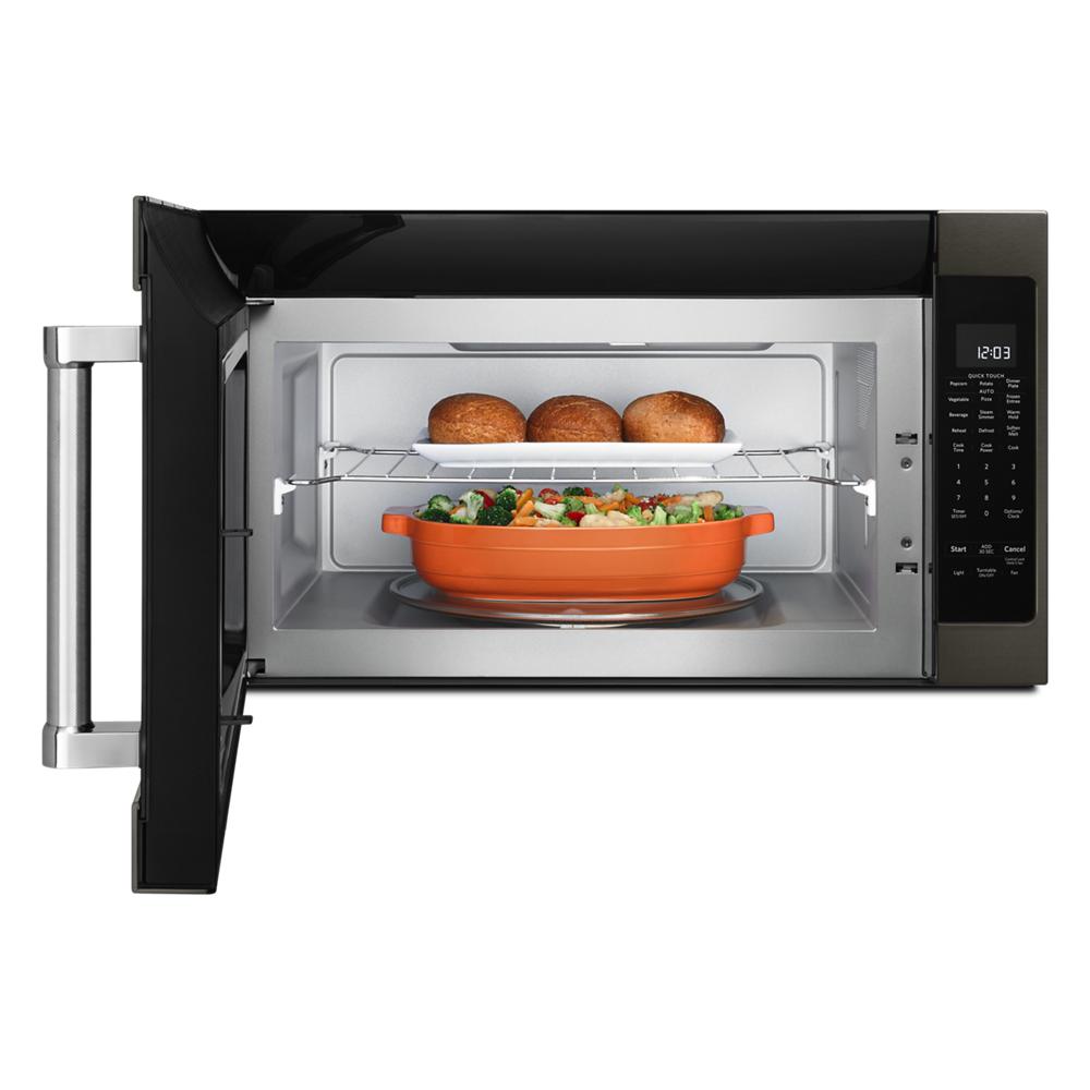Model: KMHS120EBS | KitchenAid 30" 1000-Watt Microwave Hood Combination