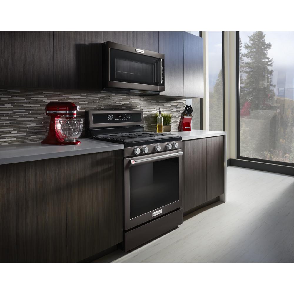 Model: KMHS120EBS | KitchenAid 30" 1000-Watt Microwave Hood Combination