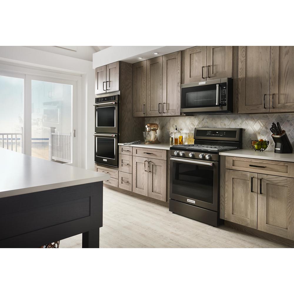 Model: KMHS120EBS | KitchenAid 30" 1000-Watt Microwave Hood Combination