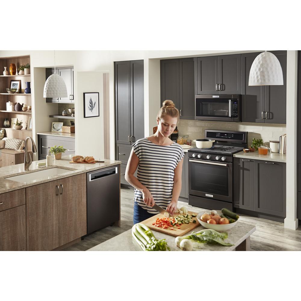 Model: KMHS120EBS | KitchenAid 30" 1000-Watt Microwave Hood Combination